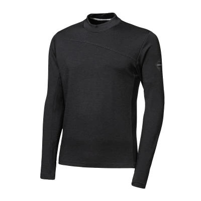 SENSOR Merino Extreme Up Pánská černá mikina SENSOR Merino Extreme Up Pánská černá mikina