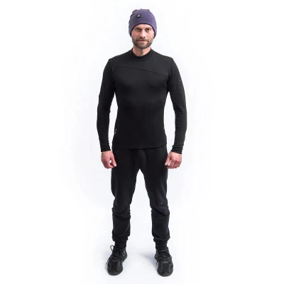 SENSOR Merino Extreme Up Pánská černá mikina