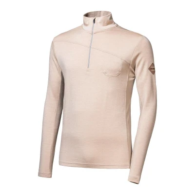 SENSOR Merino Extreme Up Pánská mikina Almond Beige SENSOR Merino Extreme Up Pánská mikina Almond Beige