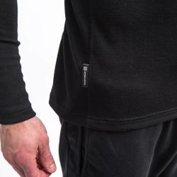 SENSOR Merino Extreme Up pánska mikina čierna