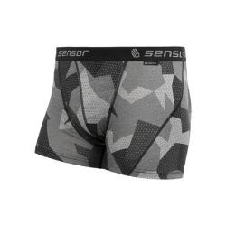Sensor Merino Impress Pánské Trenky Černá/camo POUZE XXL (VÝPRODEJ) Sensor Merino Impress Pánské Trenky Černá/camo POUZE XXL (VÝPRODEJ)