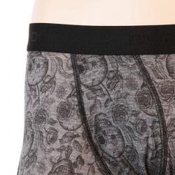 Sensor Merino Impress Pánské Trenky Černá/skulls POUZE M (VÝPRODEJ)