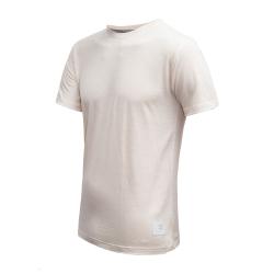 SENSOR Merino Lite Mottled Beige pánske tričko