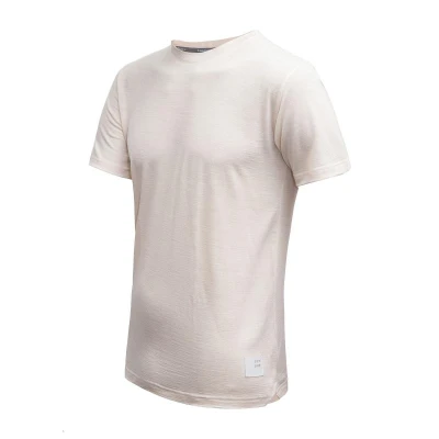 SENSOR Merino Lite Mottled Beige pánské tričko SENSOR Merino Lite Mottled Beige pánské tričko