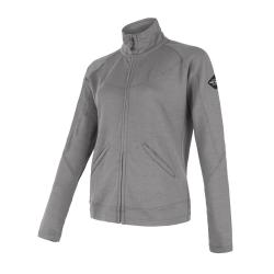 Sensor Merino Upper Celozip Šedá dámská mikina Sensor Merino Upper Celozip Šedá dámská mikina