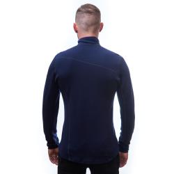 Sensor Merino Upper Deep Blue pánská mikina