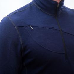 Sensor Merino Upper Deep Blue pánská mikina