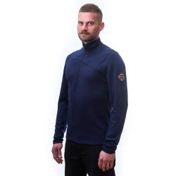 Sensor Merino Upper Deep Blue pánská mikina