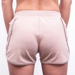 SENSOR Merino Upper Traveller dámske šortky Dusty Pink