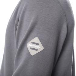 SENSOR Merino Upper Traveller pánská šedá mikina