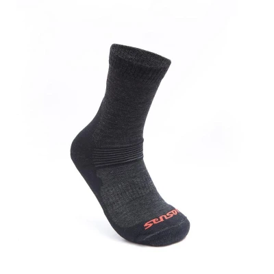 Sensor ponožky Expedition Merino Černá/červená