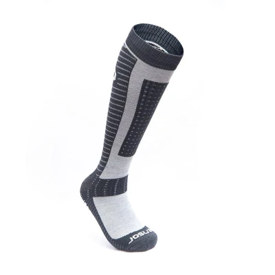 SENSOR Pro Merino Long ponožky Černá/šedá