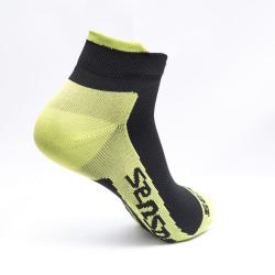 Sensor ponožky Race Coolmax Invisible Černá/limetka