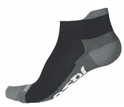 Sensor ponožky Race Coolmax Invisible Čierna/šedá