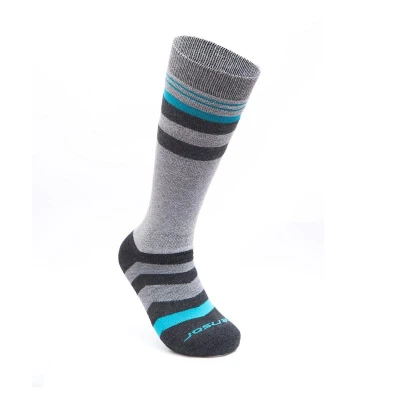 SENSOR Slope Merino ponožky Šedá/černá/tyrkys