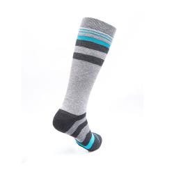 SENSOR Slope Merino ponožky Šedá/černá/tyrkys