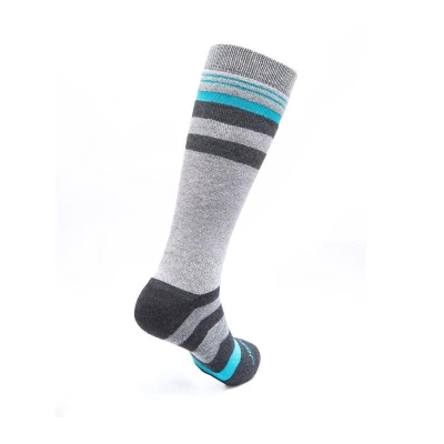 SENSOR Slope Merino ponožky Šedá/černá/tyrkys