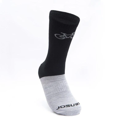 Sensor Tour Merino Černá/šedá unisex ponožky