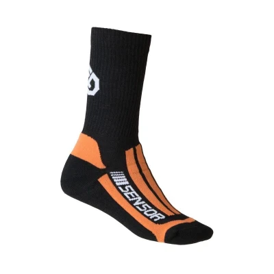 SensorTreking Merino Černá/oranžová unisex ponožky SensorTreking Merino Černá/oranžová unisex ponožky