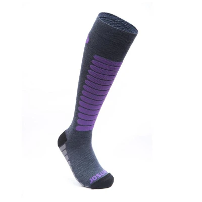Sensor Ponožky Zero Merino Šedá/fialová