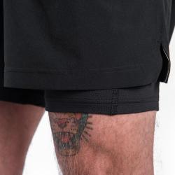 SENSOR Trail pánské šortky černá/černá