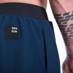 SENSOR Trail pánské šortky tm.modrá/černá