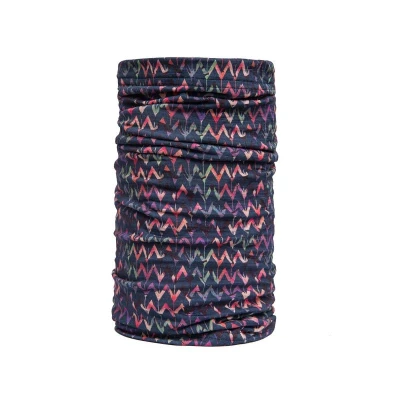 SENSOR Tube Merino Impress šátek multifunkční Deep Blue/origami