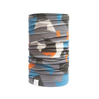 SENSOR Tube Merino Impress šátek multifunkční modrá/camo
