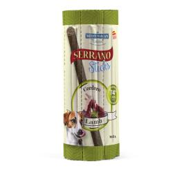 Serrano Dog Sticks Lamb, tyčinka 16 x 12 g (10 ks) %