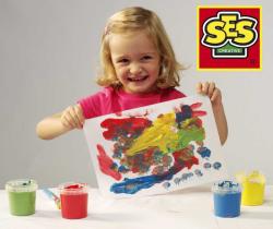 SES Creative Baby barvy prstové set 4x150ml malování prsty