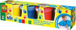 SES Creative Baby moje první barvy prstové set 4 tuby 150ml smývatelné