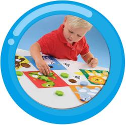 SES Creative Baby Moje první mozaika nalepovací zvířátka 6 karet