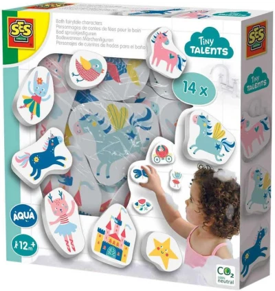 SES Creative Baby vodolepky pěnové pohádkové postavy set 14ks v krabici SES Creative Baby vodolepky pěnové pohádkové postavy set 14ks v krabici