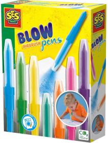 SES CREATIVE Fixy foukací kreativní set 7 barev v krabici