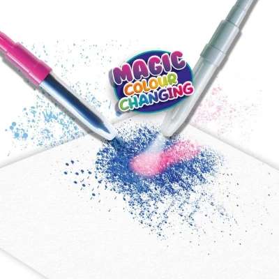 SES Creative Foukací fixy měnící se barvy set 7ks