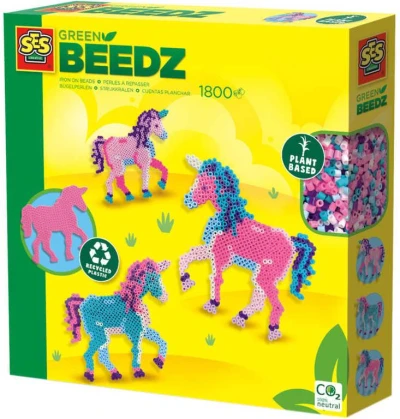 SES Creative Jednorožci kreativní set zažehlovací korálky 1800ks SES Creative Jednorožci kreativní set zažehlovací korálky 1800ks
