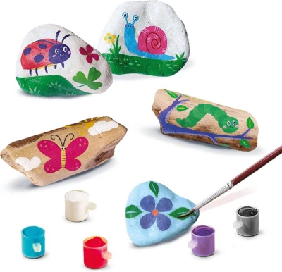 SES Creative Malování kamínků a klacíků kreativní set v krabici