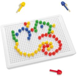 SES Creative Mozaika na desce malá barevné kloboučky 100 dílků