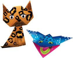 SES Creative Origami skládačka papírová zvířátka kreativní set v krabici