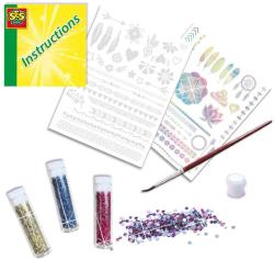 SES Creative Půvabné tetování 3v1 dětská kosmetická sada