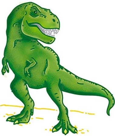 SES Creative Razítka dětská dinosauři kreativní set 11ks s pastelkami