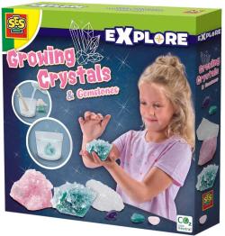 SES Creative Rostoucí krystaly a drahokamy experimentální set v krabici SES Creative Rostoucí krystaly a drahokamy experimentální set v krabici