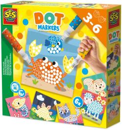 SES Creative Tečkovací fixy a karty s aktivitami kreativní sada SES Creative Tečkovací fixy a karty s aktivitami kreativní sada