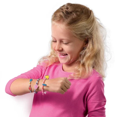 SES Creative Výroba náramků s diamanty kreativní set v krabici