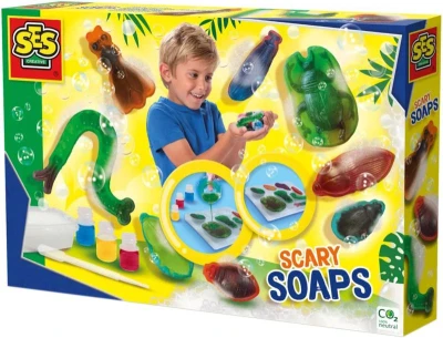 SES Creative Výroba strašidelných mýdel hmyz kreativní set v krabici SES Creative Výroba strašidelných mýdel hmyz kreativní set v krabici