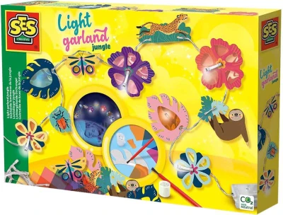 SES Creative Výroba svítící dekorace girlanda džungle na baterie Světlo SES Creative Výroba svítící dekorace girlanda džungle na baterie Světlo