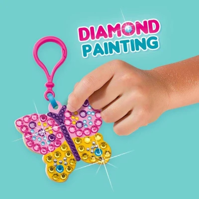 SES Creative Zdobení klíčenek kreativní sada s třpytivými kamínky