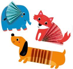 SES Creative Zvířátka origami Cik-Cak kreativní set skládačka v krabici