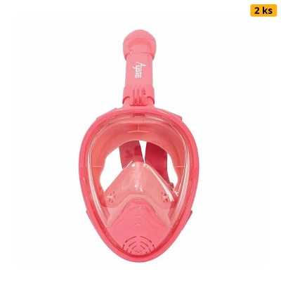 Set 2x Agama Dory celoobličejová maska na šnorchlování pro děti od 4 let