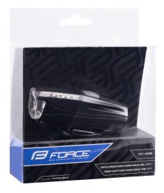 Set 2x Force Světlo přední SHARK 500LM USB, černé